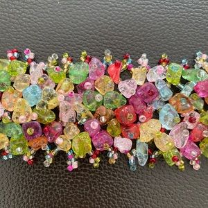 Pastel bead bracelet